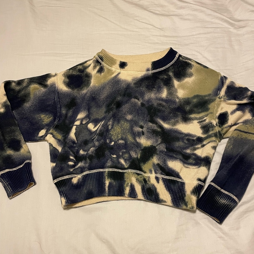 Tie dye crop top